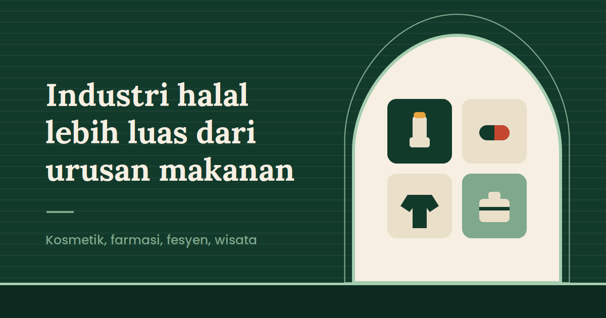 Read more about the article Industri Halal: Peluang Bisnis yang Bukan Cuma Soal Makanan